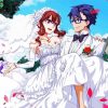 Cute Anime Wedding Diamond Paintings