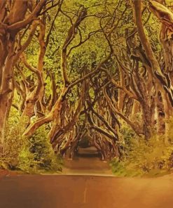 Game Of Thrones Trees Road Diamond Paintings