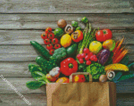 Vegetable Grocery Diamond Paintings