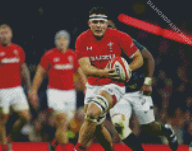 Welsh Rugby Players Diamond Paintings