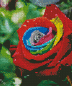 Colorful Rose Diamond Paintings