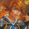 Sora Character Diamond Paintings