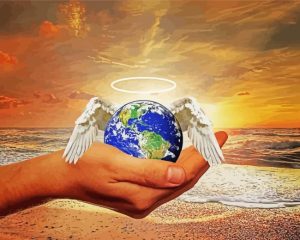 Angel Earth Diamond Paintings