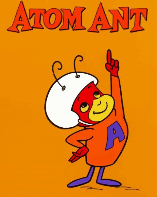Atom Ant Cartoon Poster Diamond Paintings