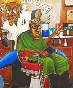 Barbershop Art Diamond Paintings