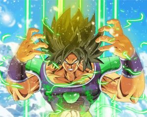 Broly Dragon Ball Diamond By Paintings