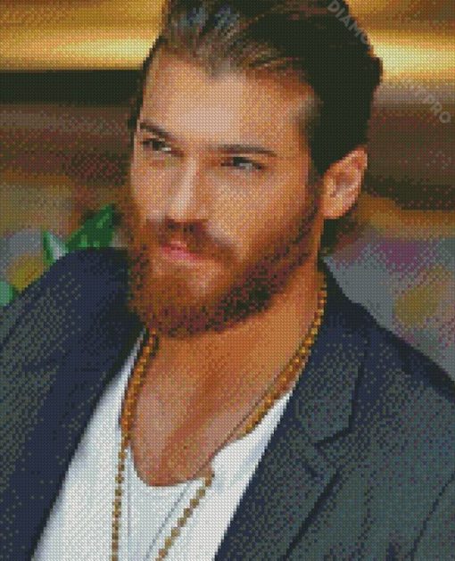 Handsome Can Yaman Diamond Paintings