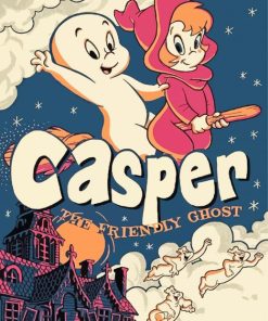 Casper The Friendly Ghost Diamond Paintings