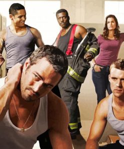 Chicago Fire Characters Diamond Paintings