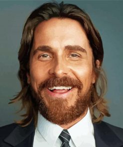Cute Christian Bale Diamond Paintings
