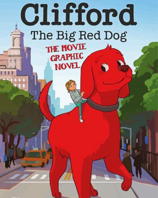 Clifford The Big Red Dog Diamond Paintings