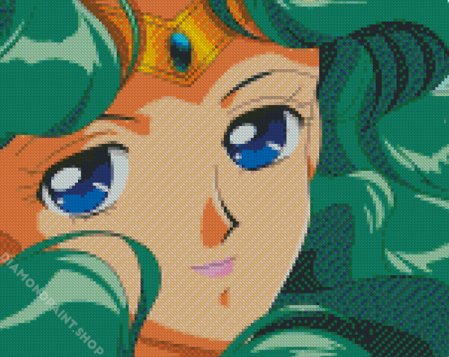 Close Up Sailor Neptune Diamond Paintings