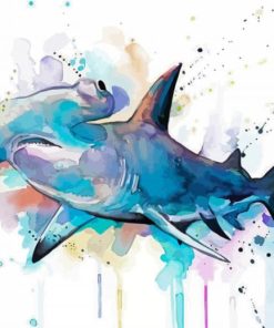Artistic Hammehead Shark Diamond Paintings