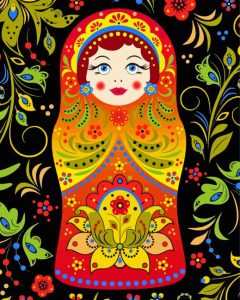 Colorful Matryshka Doll Diamond Paintings