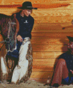 Cowboys And Horses Diamond Paintings
