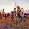 Cowboys And Indians Art Diamond Paintings