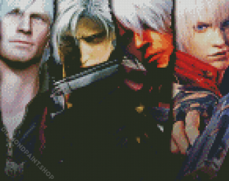 Devil May Cry Game Diamond Paintings