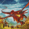 Dragon Attack Animation Diamond Paintings
