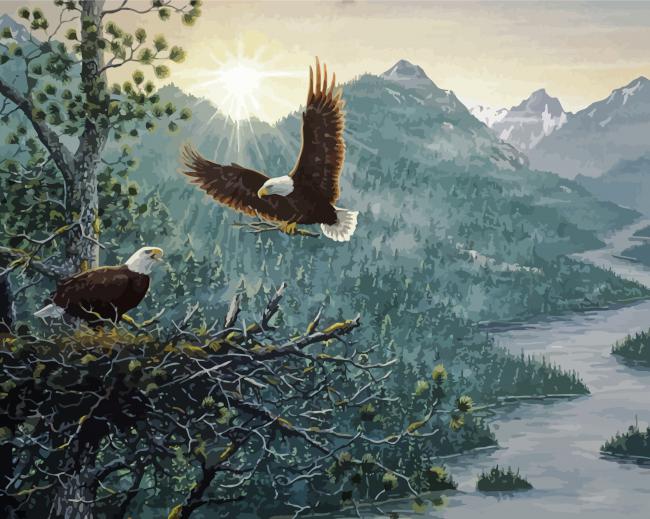 Eagles Nest Art Diamond Paintings