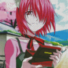 Lucy Elfen Lied Anime Diamond Paintings