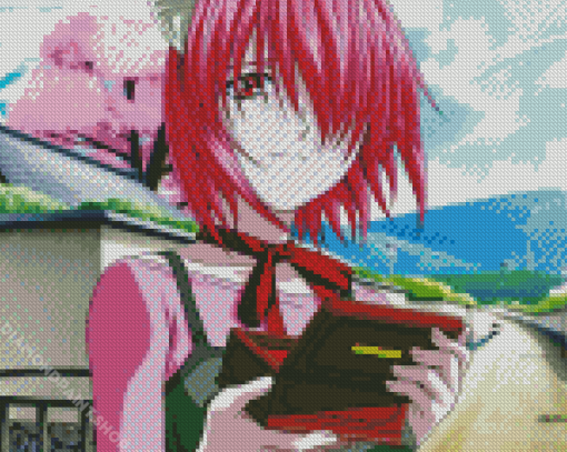 Lucy Elfen Lied Anime Diamond Paintings