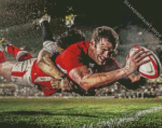 England National Rugby Player Diamond Paintings
