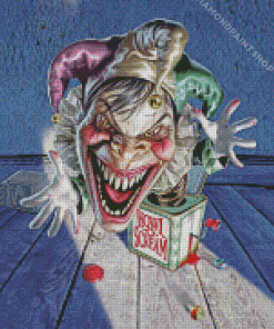 Evil Clown Art Diamond Paintings