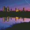 Forth Worth Skyline Diamond Paintings