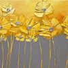 Golden Flowers Art Diamond Paintings