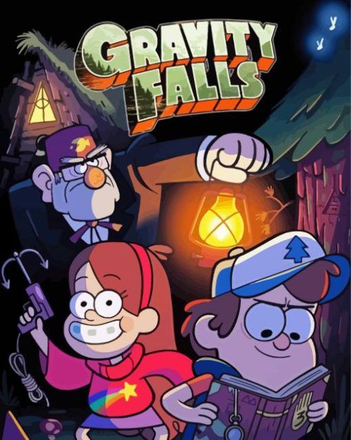 Gravity Falls Poster Diamond Paintings