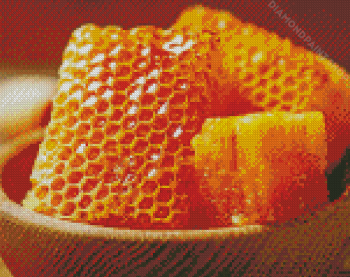 Honeycomb Bowl Diamond Paintings