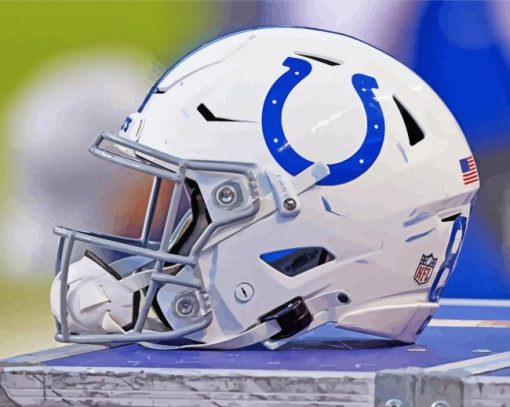 Indianapolis Colts Helmet Diamond Paintings