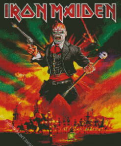 Iron Maiden Poster Diamond Paintings