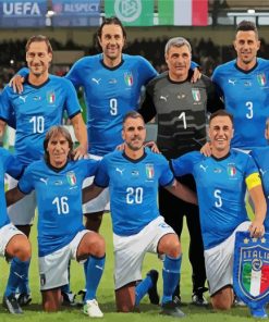Italy National Footballers Diamond Paintings