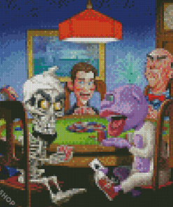 Jeff Dunham Illustration Diamond Paintings