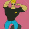 Johnny Bravo Character Diamond Paintings