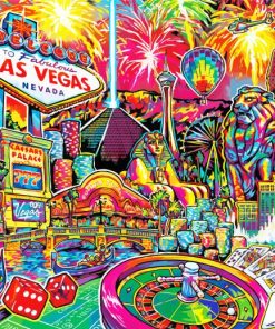 Las Vegas City Diamond Paintings
