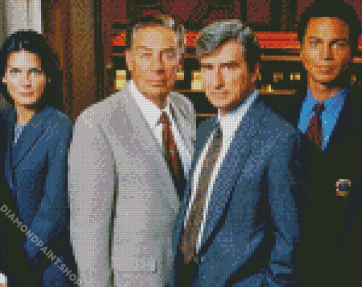 Law And Order Characters Diamond Paintings