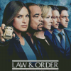 Law And Order Poster Diamond Paintings