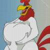 Cartoon Leghom Foghorn Diamond Paintings