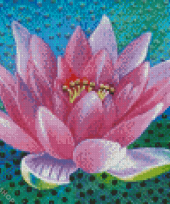 Lotus Blossom Art Diamond Paintings