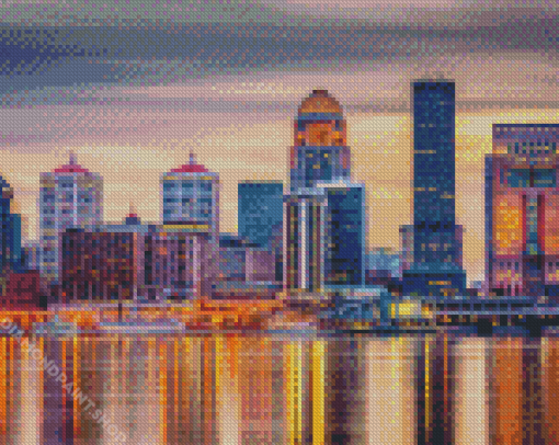 Louisville Skyline Diamond Paintings
