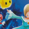 Mario Galaxy Rosalina Diamond Paintings