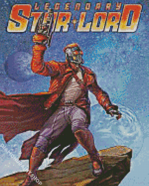 Star Lord Poster Diamond Paintings