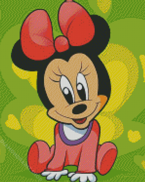 Minnie Mouse Baby Diamond Paintings