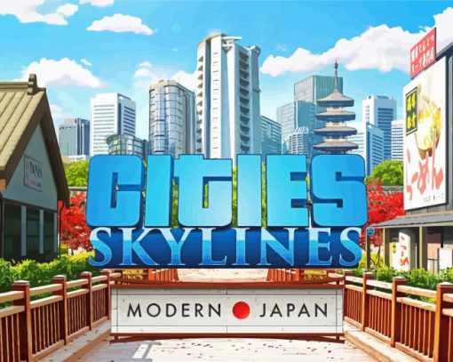 Japan Skylines Diamond Paintings