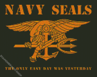 Navy Seals Logo Diamond Paintings