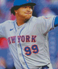 New York Mets Baseballer Diamond Paintings