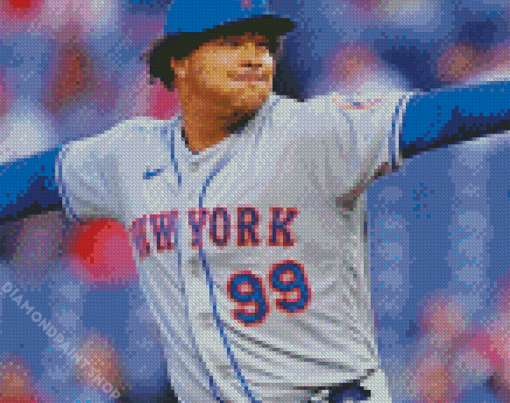 New York Mets Baseballer Diamond Paintings