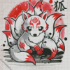 Nine Tail Fox Diamond Paintings